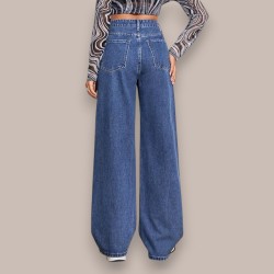 DVG Women Straight Fit High Rise Blue Jeans DVG-W25101