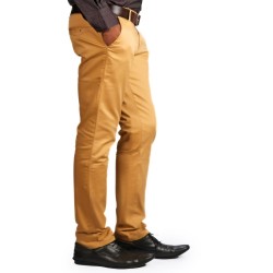 Denim Vistara Men's Slim Fit Golden Trouser