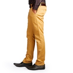 Denim Vistara Men's Slim Fit Golden Trouser