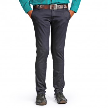 Denim Vistara Men's Slim Fit Blue Trouser