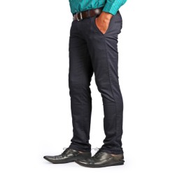 Denim Vistara Men's Slim Fit Blue Trouser