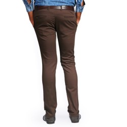 Denim Vistara Brown Colour Trouser For Men's