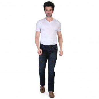 Denim Vistara Slim Fit Ankle Length Mens Jeans