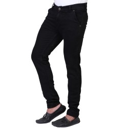 Denim Vistara Men's Black Slim Fit Jeans