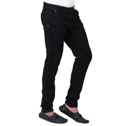 Denim Vistara Men's Black Slim Fit Jeans