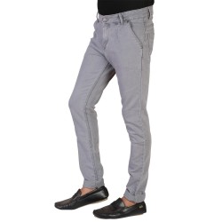 Denim Vistara Men's Grey Slim Fit Jeans