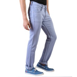 Denim Vistara Men's Sky Blue Comfort Fit Jeans