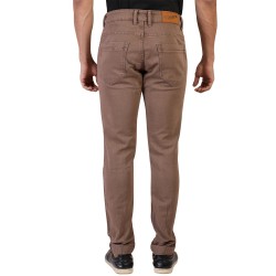 Denim Vistara Men's Brown Comfort Jeans