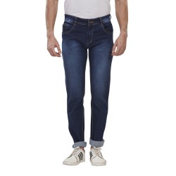 Denim Vistara Dark Blue Comfort Fit Men's Jeans