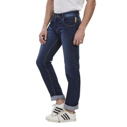 Denim Vistara Dark Blue Comfort Fit Men's Jeans