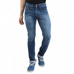 Denim Vistara Men's Slim Fit Blue Colored Jeans