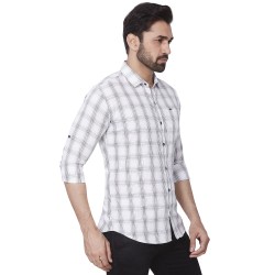 Kaprido Soft Smart Checks Men's Shirt
