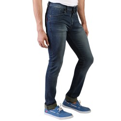 Denim Vistara Men's Khaki Colored Slim Fit Jeans
