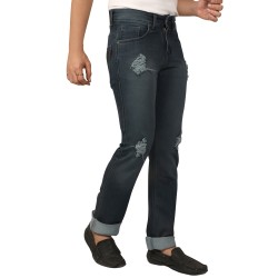 Denim Vistara Damage Skin Fit Men Jeans