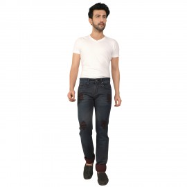 Denim Vistara Men's Grey Coloured Comfort Fit Jeans