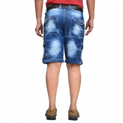Denim Vistara 6 Pocket Shorts For Men's
