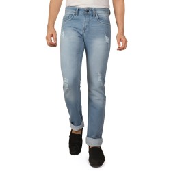 Stylish Regular Fit Denim Jeans for Men (Camel Colour)