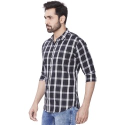 Kaprido - Men's Soft Smart Checks Shirt