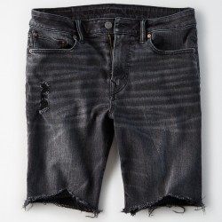 Royal Spider - Denim Black Shorts For Man RS-7003