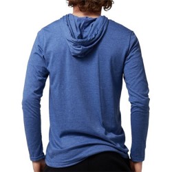 DVG - Men's Blue hooded t-shirts DVG-T005
