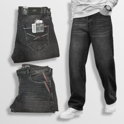 Men Regular Grey Jeans