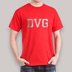DVG - Men's Red Classic T-Shirts DVG-T002