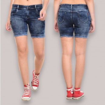 Denim Vistara 6 Pocket Shorts For Men's